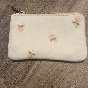 Floral brandy wallet